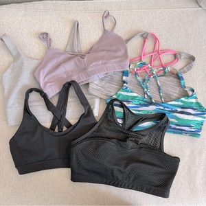 Bundle of Sports Bras! Lululemon (3), Nike, Alo, Gap! Sizes Small
